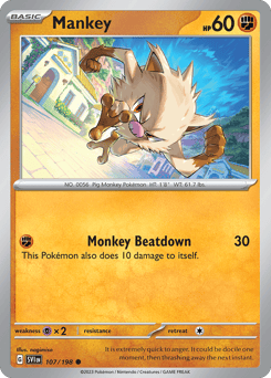 Mankey – Common – Scarlet & Violet
