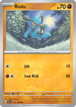 Riolu – Common – Scarlet & Violet