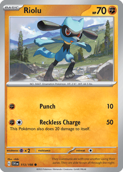 Riolu – Common – Scarlet & Violet