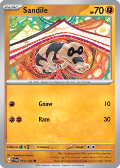 Sandile – Common – Scarlet & Violet