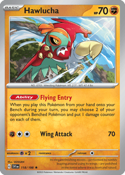 Hawlucha – Rare – Scarlet & Violet
