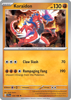 Koraidon – Rare – Scarlet & Violet