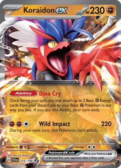 Koraidon ex – Double Rare – Scarlet & Violet