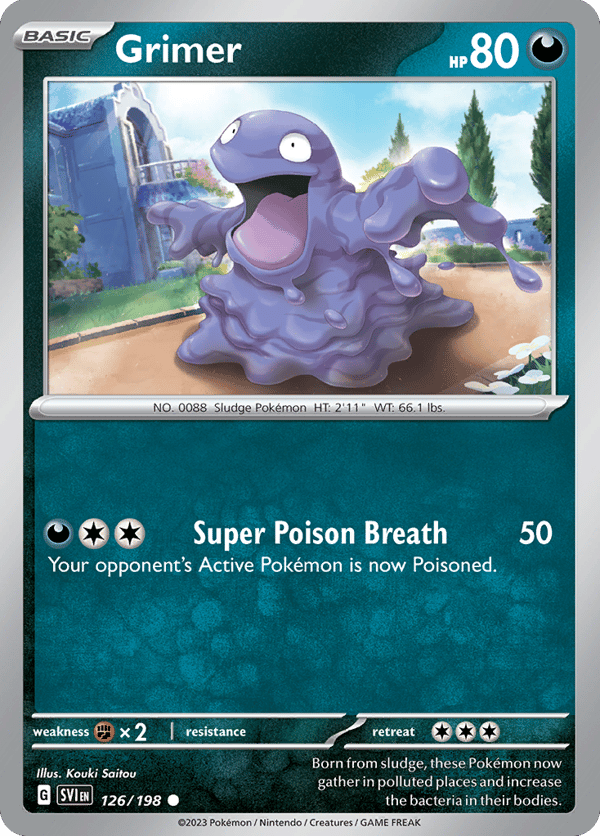 Grimer – Common – Scarlet & Violet
