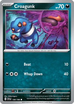 Croagunk – Common – Scarlet & Violet