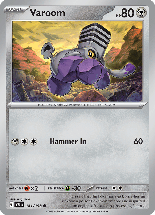 Varoom – Common – Scarlet & Violet