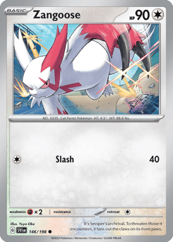 Zangoose – Common – Scarlet & Violet