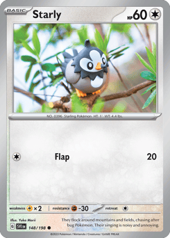 Starly – Common – Scarlet & Violet