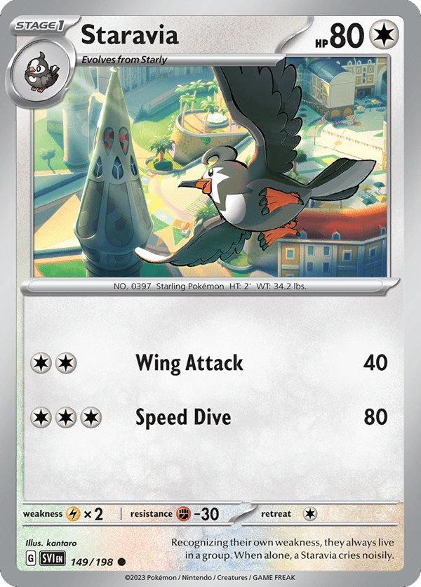 Staravia – Common – Scarlet & Violet