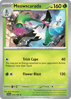 Meowscarada – Rare – Scarlet & Violet