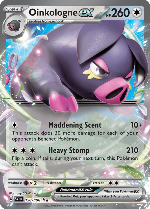 Oinkologne ex – Scarlet & Violet