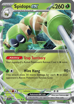 Spidops ex – Double Rare – Scarlet & Violet