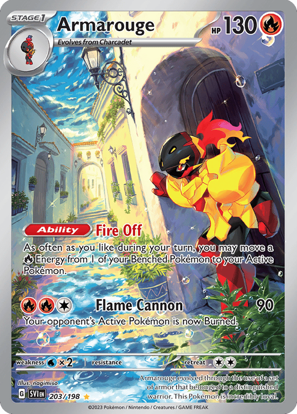 Armarouge – Illustration Rare – Scarlet & Violet