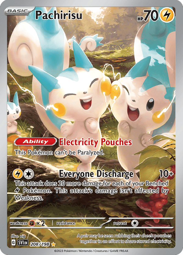Pachirisu – Scarlet & Violet