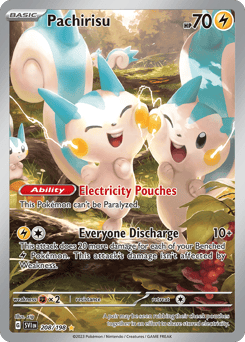 Pachirisu – Illustration Rare – Scarlet & Violet
