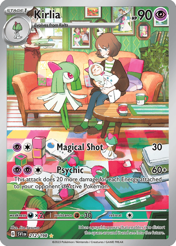 Kirlia – Scarlet & Violet