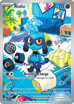 Riolu – Illustration Rare – Scarlet & Violet