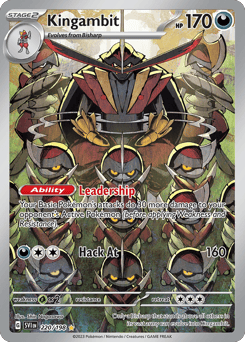 Kingambit – Illustration Rare – Scarlet & Violet