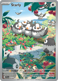 Starly – Illustration Rare – Scarlet & Violet