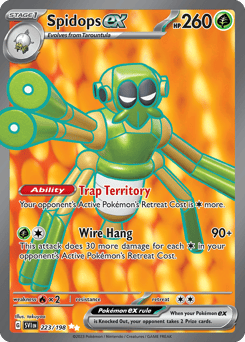 Spidops ex – Ultra Rare – Scarlet & Violet