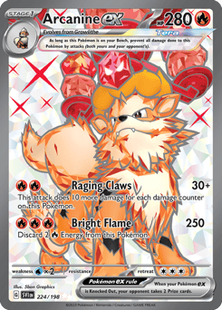 Arcanine ex – Ultra Rare – Scarlet & Violet