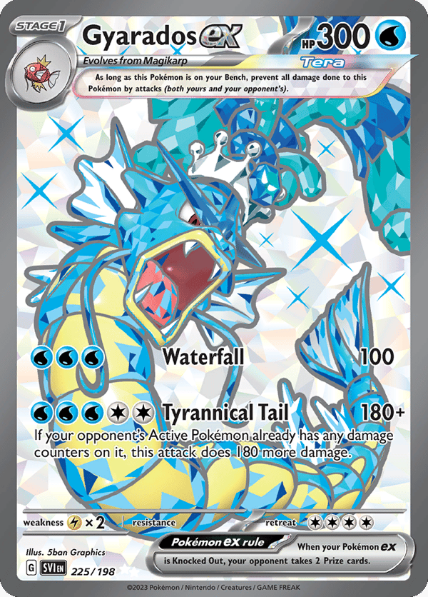 Gyarados ex – Ultra Rare – Scarlet & Violet