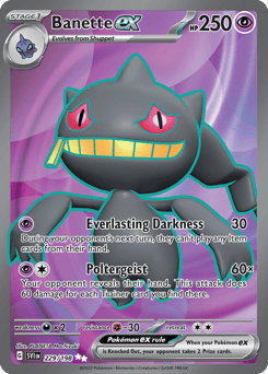 Banette ex – Ultra Rare – Scarlet & Violet
