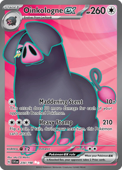 Oinkologne ex – Ultra Rare – Scarlet & Violet