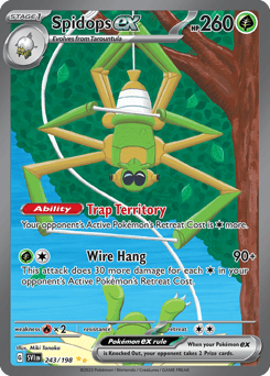 Spidops ex – Special Illustration Rare – Scarlet & Violet