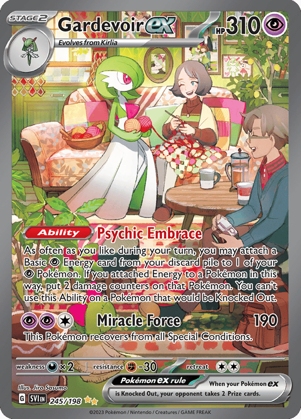 Gardevoir ex – Scarlet & Violet