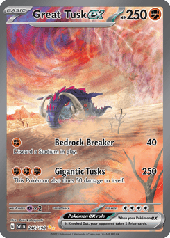 Great Tusk ex – Special Illustration Rare – Scarlet & Violet