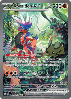 Koraidon ex – Special Illustration Rare – Scarlet & Violet