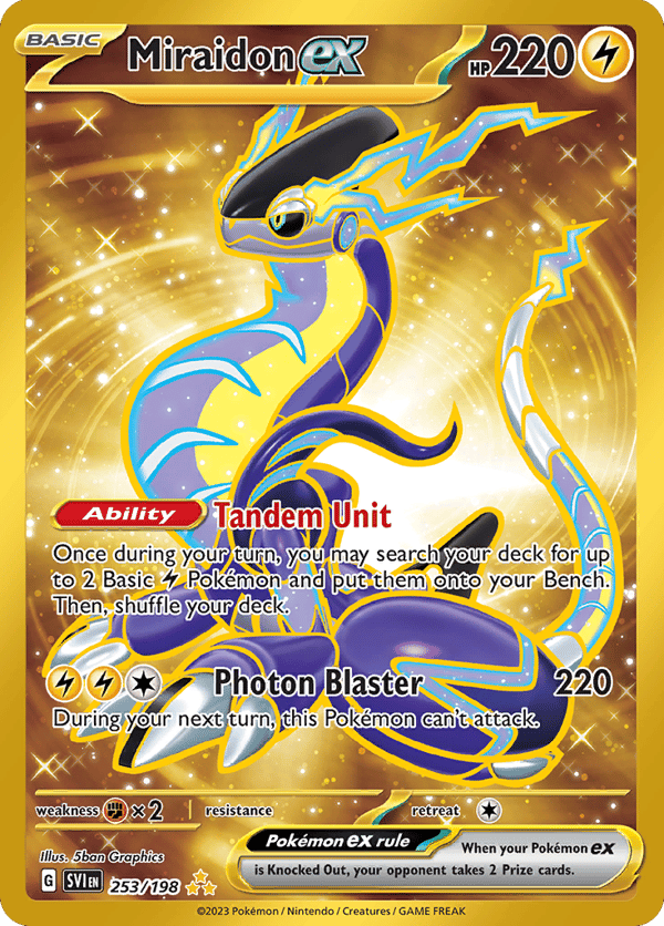 Miraidon ex – Scarlet & Violet