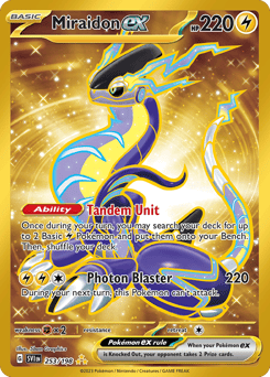 Miraidon ex – Hyper Rare – Scarlet & Violet