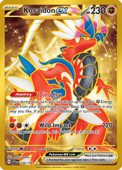 Koraidon ex – Hyper Rare – Scarlet & Violet