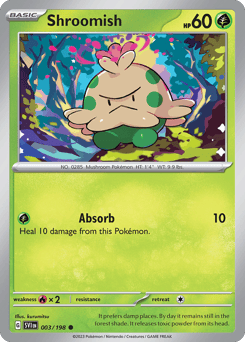 Shroomish – Common – Scarlet & Violet