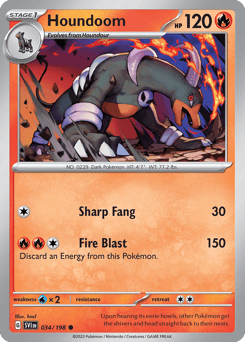 Houndoom – Common – Scarlet & Violet
