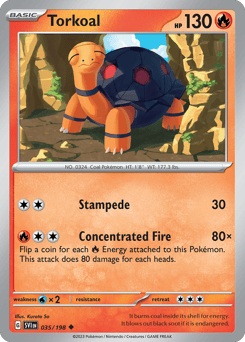 Torkoal – Uncommon – Scarlet & Violet