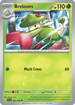 Breloom – Uncommon – Scarlet & Violet
