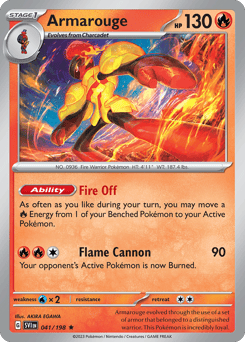 Armarouge – Rare – Scarlet & Violet