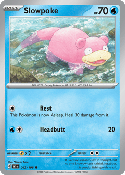 Slowpoke – Common – Scarlet & Violet