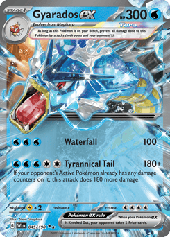 Gyarados ex – Double Rare – Scarlet & Violet