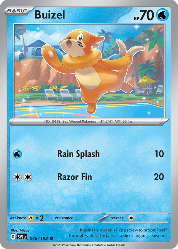 Buizel – Common – Scarlet & Violet