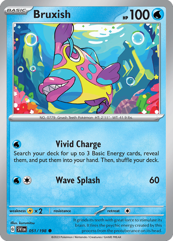 Bruxish – Common – Scarlet & Violet