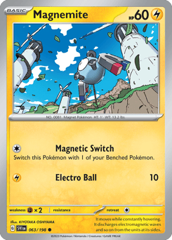 Magnemite – Common – Scarlet & Violet