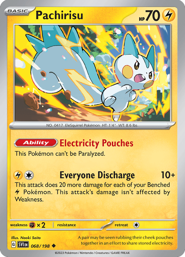 Pachirisu – Uncommon – Scarlet & Violet