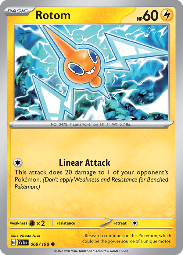Rotom – Common – Scarlet & Violet