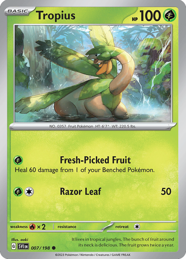 Tropius – Common – Scarlet & Violet
