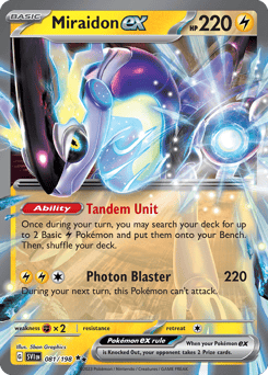 Miraidon ex – Double Rare – Scarlet & Violet