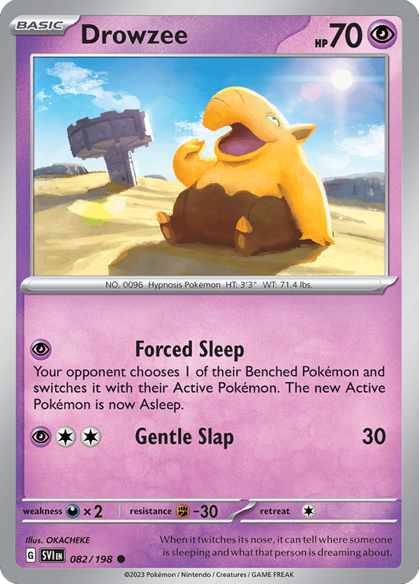 Drowzee – Common – Scarlet & Violet